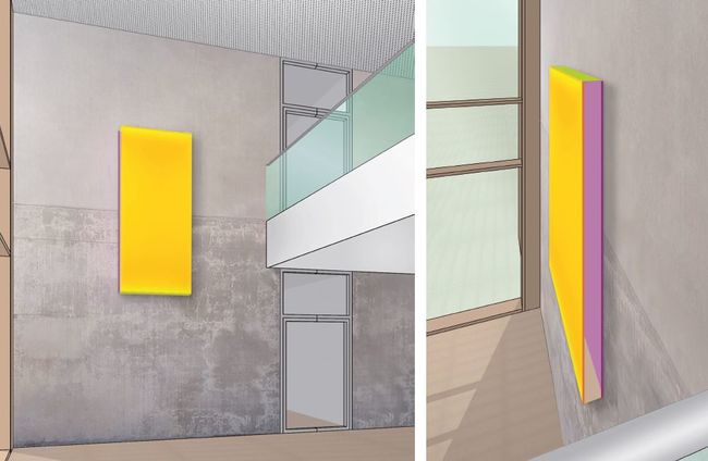 Kunst + Bau Wettbewerb im Auftrag von BONNJOUR Projektentwicklung GmbH © Entwurf Regine Schumann