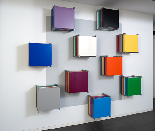 Wandinstallation von Jürgen Paas, Privatauftrag, 2019 ©FBN title=
