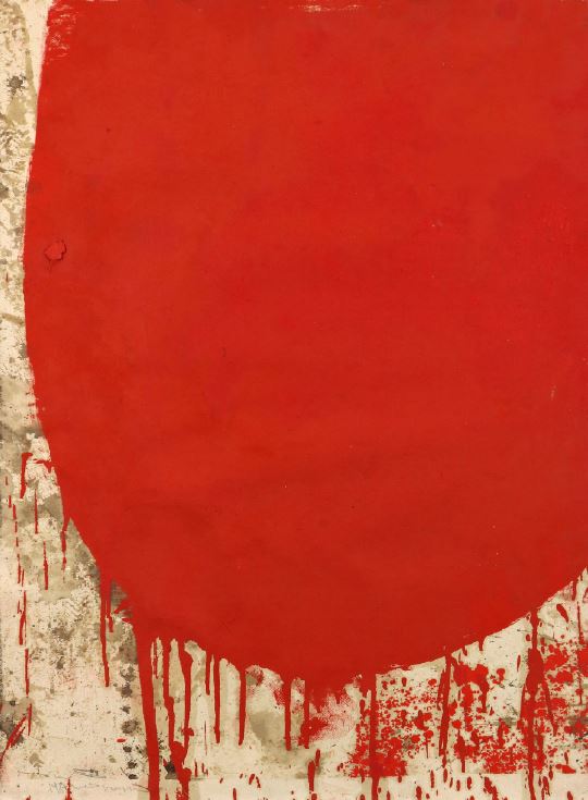 Hermann Nitsch, Wiener Secession (Aktionsrelikt), 1987